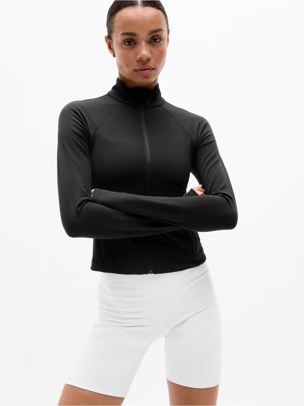 Athleta Salutation Crop Jacket
